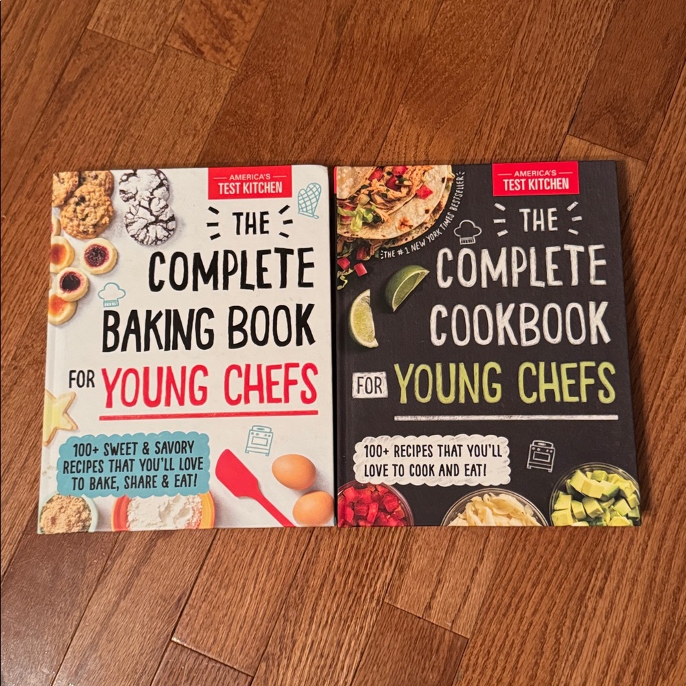 The Complete Baking and Cooking Book Set for Young Chefs